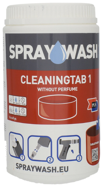 Billede af Reng.tab1 kalk SprayWash 14stk m/p