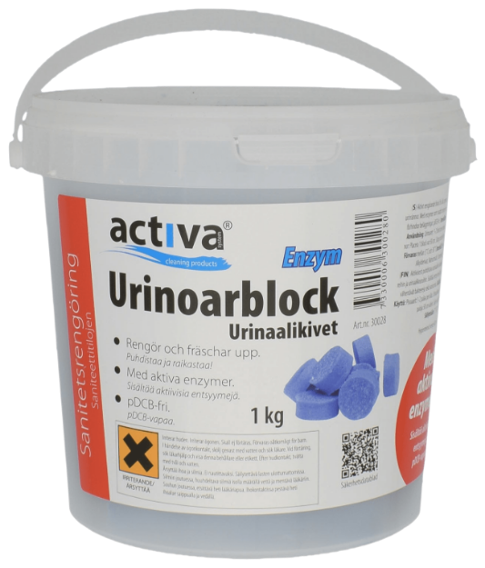Billede af Urinalkugler blå 1.1 kg. enzym