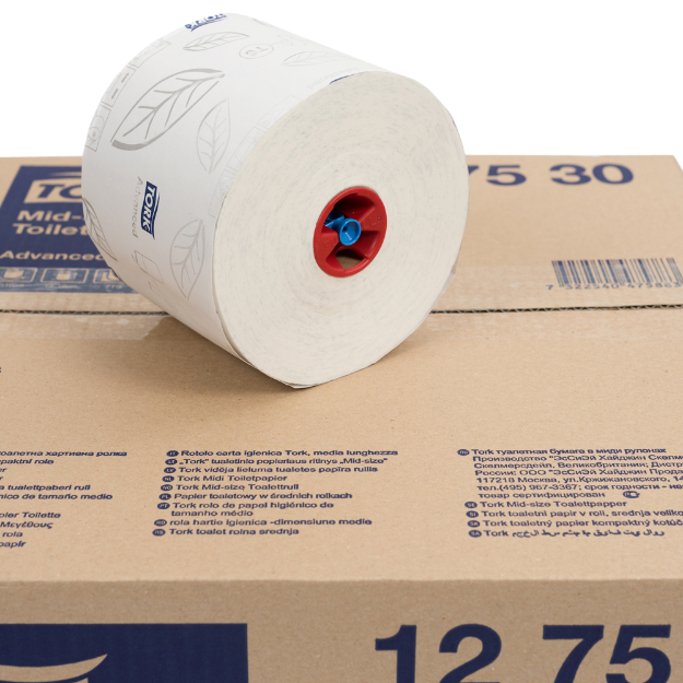 Billede af Tork Toiletpapir Advanced T6 27r 127530