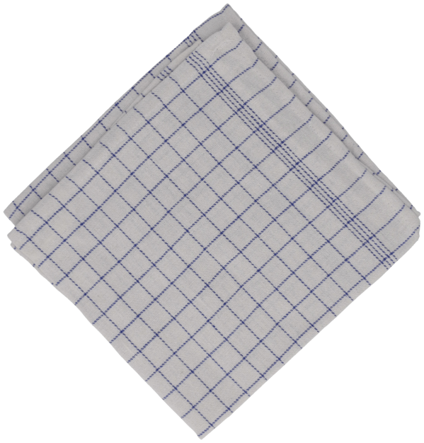 Billede af Viskestykke blå 50x100 cm.