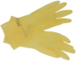 Billede af Gummihandske natur str. M