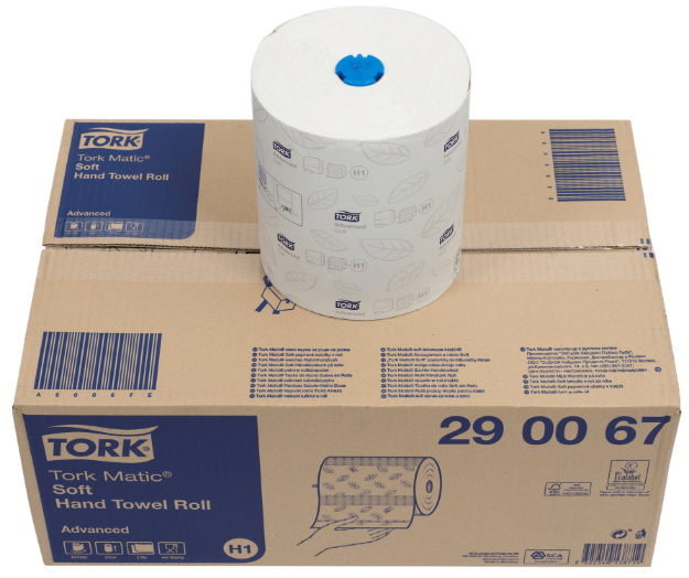 Billede af Tork matic advanced H1 290067 6rl. FSC Mix cert.